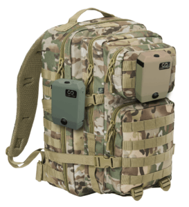 camo knapsack